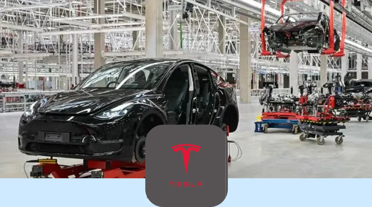 Рабочий на завод деталей для автомобилей Tesla — фото 3